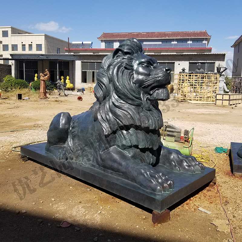 匯豐銅獅子，銅雕塑廠家，歐式銅獅子，銀行銅獅子雕塑