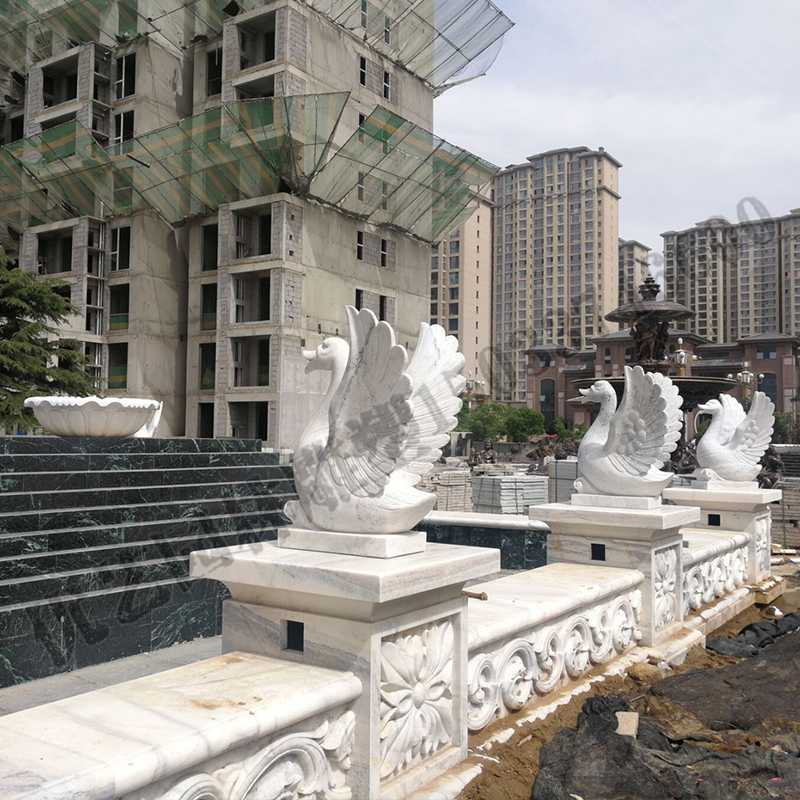 石雕噴泉，石雕天鵝噴泉，大理石天鵝噴泉2.jpg