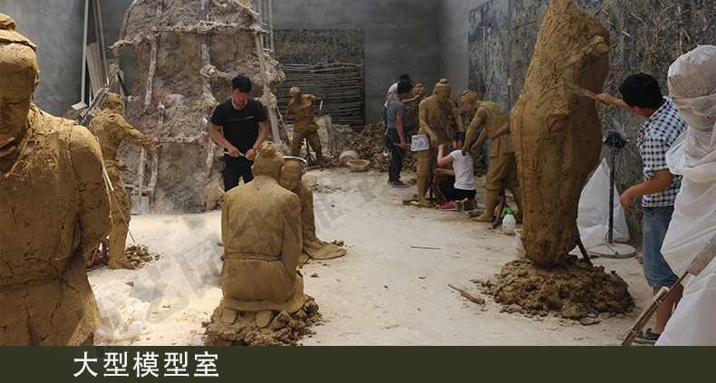 銅雕塑模型室，銅雕塑模型